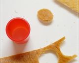 ✿食パンde簡単サンタさん✿作り方3写真