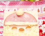 ✿食パンde簡単サンタさん✿作り方5写真