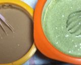 簡単抹茶＆ココアホットケーキ作り方2写真