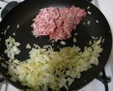 居酒屋で食べたピリ辛ひき肉納豆丼作り方1写真