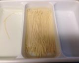 簡単！時短！水つけパスタでボロネーゼ風作り方2写真
