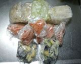 大根、にんじん、かぶの皮でキンピラ作り方1写真