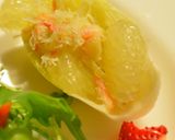 果物、魚介、野菜のクリスマスツリーサラダ作り方13写真