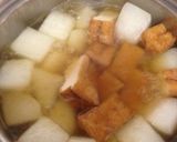 コンソメで☆大根と厚あげの洋風煮物作り方4写真