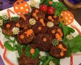 簡単☆ハンバーグでクリスマスツリー☆作り方4写真
