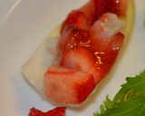 果物、魚介、野菜のクリスマスツリーサラダ作り方14写真