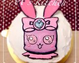 プリキュア☆シャルルのキャラケーキ♡作り方24写真