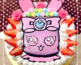 プリキュア☆シャルルのキャラケーキ♡作り方26写真