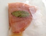 パセリ巻き＊鶏ハム作り方2写真