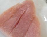 パセリ巻き＊鶏ハム作り方3写真