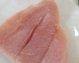 パセリ巻き＊鶏ハム作り方3写真