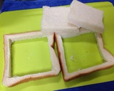 簡単！卵ベーコンチーズマヨの挟み焼き♥︎作り方1写真