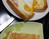 簡単！卵ベーコンチーズマヨの挟み焼き♥︎作り方6写真