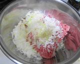 小さなメダル風ハンバーグ作り方1写真