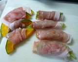 野菜の豚肉巻き（味噌味）作り方3写真