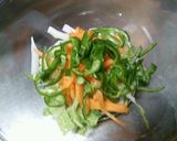 たっぷり野菜の蒸し豚サラダ作り方3写真