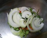 たっぷり野菜の蒸し豚サラダ作り方4写真
