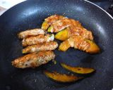 野菜の豚肉巻き（味噌味）作り方5写真