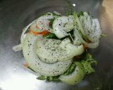 たっぷり野菜の蒸し豚サラダ作り方7写真