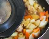 簡単！鶏手羽元と大根の和風カレー煮込み作り方3写真