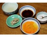 残ったタネで作る『ギョウザ卵あんかけ丼』作り方1写真