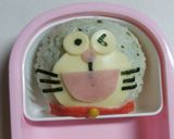 キャラ弁☆ぼく、ドラえもん！作り方3写真