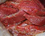 燻製器で作る☆絶品の鹿肉ジャーキー！作り方2写真