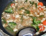 簡単！野菜と豆腐の餡かけ丼作り方3写真