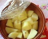 ミートソースのリメイクじゃがいもグラタン作り方1写真
