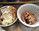 リメイク☆残った揚げ物で玉子とじ作り方1写真