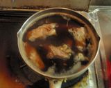 骨まで美味しい♪スペアリブの甘辛煮。作り方3写真