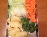 簡単☆ジャガイモ、人参ミルクスープ♪作り方1写真