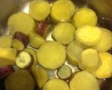 さつまいものレモン煮作り方4写真