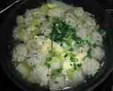 簡単☆白菜と鶏肉団子のスープ作り方4写真