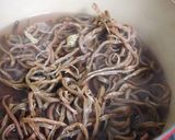 乾燥ぜんまいの戻し方(覚え書)作り方6写真