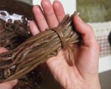 乾燥ぜんまいの戻し方(覚え書)作り方8写真