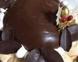 クリスマスに☆つやつやチョコムースケーキ作り方16写真