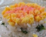ハートのお寿司ケーキ♡お誕生日に♡作り方4写真