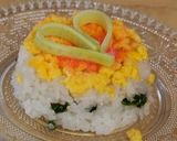 ハートのお寿司ケーキ♡お誕生日に♡作り方5写真