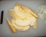 英国風リンゴのカレースープ作り方1写真