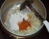英国風リンゴのカレースープ作り方3写真
