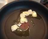 水漬けパスタ ペペロンチーノ作り方4写真