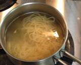 水漬けパスタ ペペロンチーノ作り方5写真