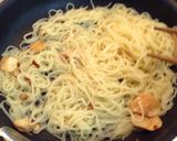 水漬けパスタ ペペロンチーノ作り方6写真