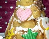 ▲クリスマスケーキ簡単クロカンブッシュ▼作り方8写真