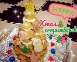 ▲クリスマスケーキ簡単クロカンブッシュ▼作り方10写真