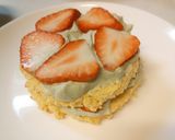 高さ15cm！青汁クリスマスツリーケーキ作り方9写真