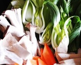 青梗菜のオイスターソース炒め作り方1写真