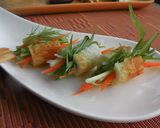 簡単！竹輪に捕まった野菜サラダ♬作り方8写真