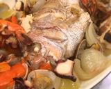 鯛と魚介のアクアパッツァ作り方9写真